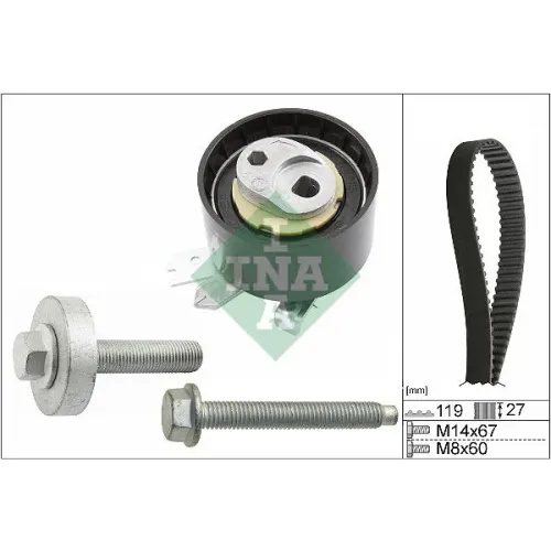 Fogasszíj Készlet - Schaeffler INA (530060710)