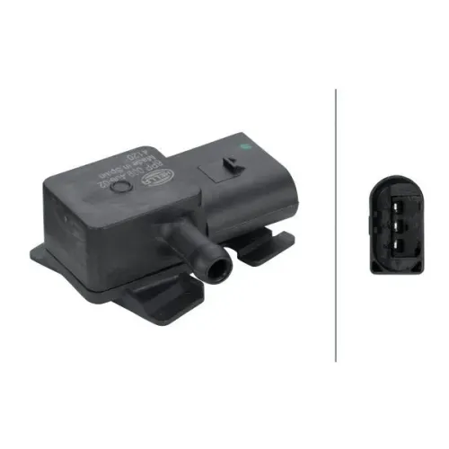 Érzékelő, Kipufogógáz-Nyomás - HELLA (6PP009409-021)