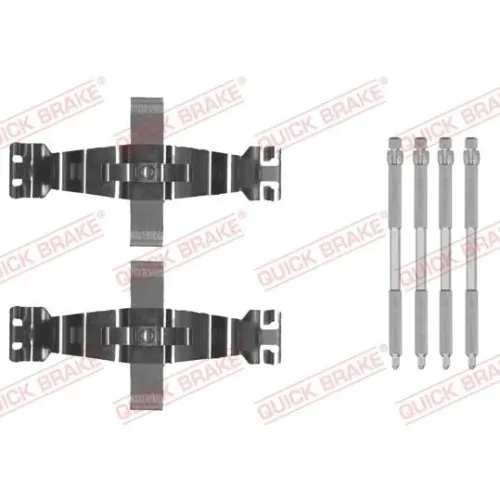 Tartozékkészlet, Tárcsafékbetét - QUICK BRAKE (QB109-0022)