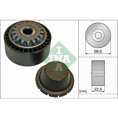 Feszítőgörgő, Hosszbordás Szíj - Schaeffler INA (531085410)