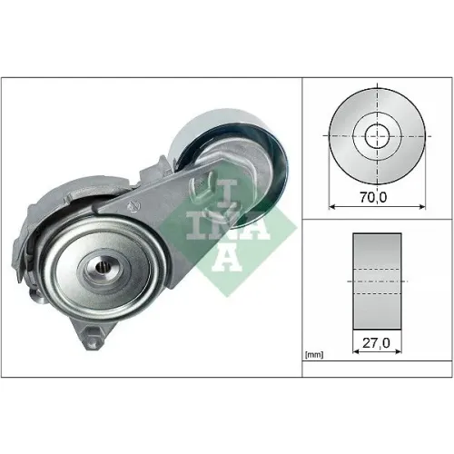 Feszítőkar, Hosszbordás Szíj - Schaeffler INA (534040810)