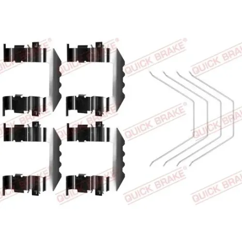 Fekbetét Szer. Szett Hyundai P. Sonata 14- - QUICK BRAKE (QB109-0018)