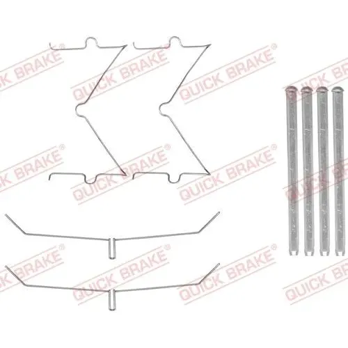 Fekbetét Szer. Szett Toyota P. Hilux 2,5-3,0 D-4D 4Wd 05- - QUICK BRAKE (QB109-1885)