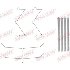 Fekbetét Szer. Szett Toyota P. Hilux 2,5-3,0 D-4D 4Wd 05- - QUICK BRAKE (QB109-1885)