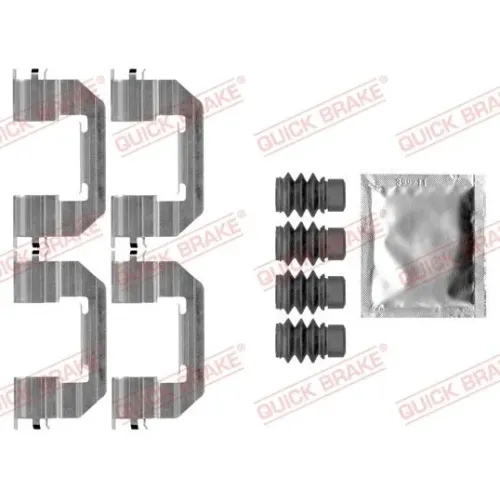 Fekbetét Szer. Szett Fiat P. 500X 1,3-2,0 D 14- - QUICK BRAKE (QB109-0011)
