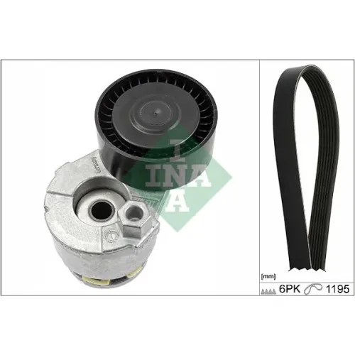 Hosszbordás Szíj Készlet - Schaeffler INA (529011710)