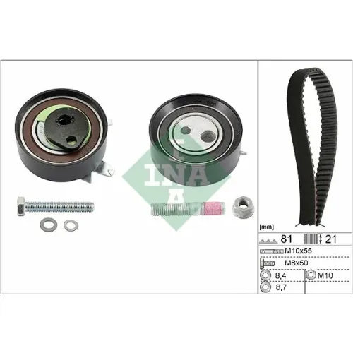 Fogasszíj Készlet - Schaeffler INA (530006210)