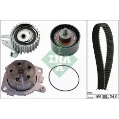 Vízpumpa + Fogasszíj Készlet - Schaeffler INA (530022630)