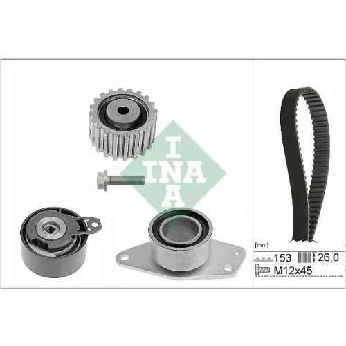 Fogasszíj Készlet - Schaeffler INA (530035710)