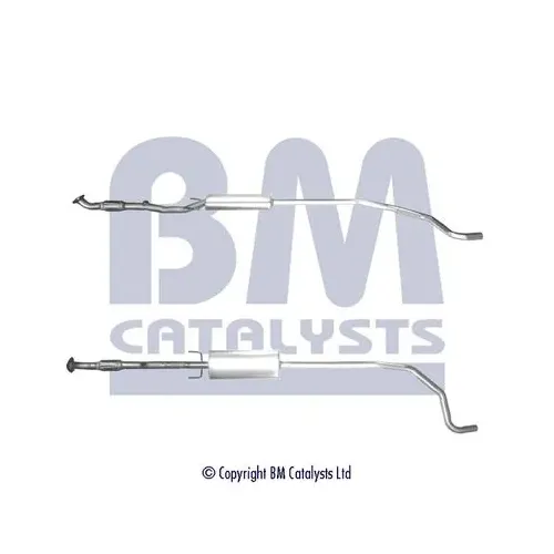Kipufogócső - BM Catalysts (BM50462)