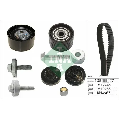 Fogasszíj Készlet - Schaeffler INA (530063810)