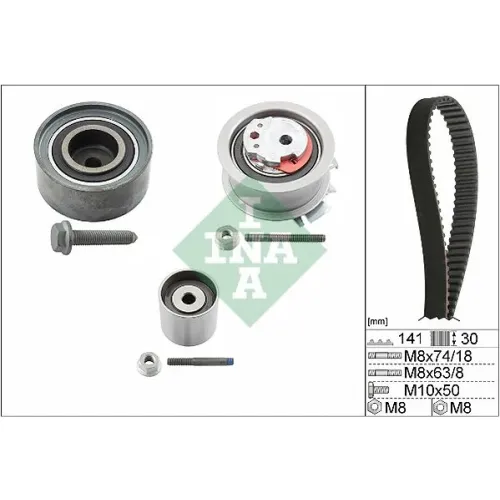 Fogasszíj Készlet - Schaeffler INA (530040510)