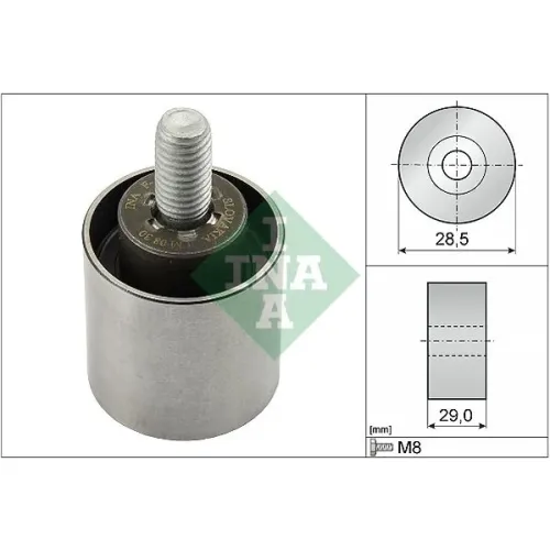 Szíjtárcsa/Vezetőgörgő, Fogasszíj - Schaeffler INA (532066110)