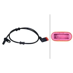 Érzékelő, Kerékfordulatszám Db T. E, Cls 09- Bal/Jobb - HELLA (6PU358218-091)