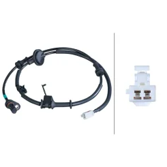 Érzékelő, Kerékfordulatszám Hyundai - HELLA (6PU358417-191)