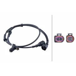Érzékelő, Kerékfordulatszám Vw T. Sharan/Alhambra/Galaxy Jobb 00- - HELLA (6PU358252-891)