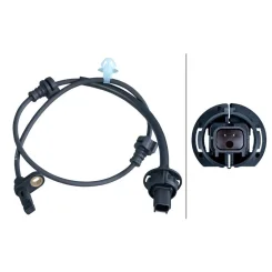 Érzékelő, Kerékfordulatszám Honda - HELLA (6PU358417-481)