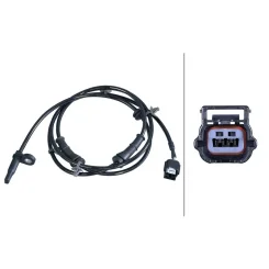 Érzékelő, Kerékfordulatszám Chevrolet - HELLA (6PU358417-341)