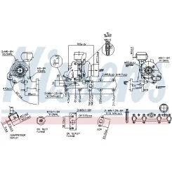 Turbo Vw 1,9Tdi Caddy Iii/Touran - NISSENS (NIS930182)