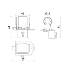 Ellenállás Ventilátor Hűtő Opel Corsa D (S07) - MAHLE (CFR8000P)
