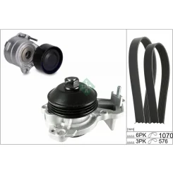 Hosszbordás Szíj Készlet Citroen 1,2 (Szivattyúval) - Schaeffler INA (529060530)