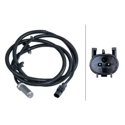 Érzékelő, Kerékfordulatszám Land Rover - HELLA (6PU358417-511)