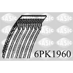 Hosszbordás Szíj 6Pk1960 Subaru - GATES (GAT6PK1960)