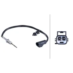 Érzékelő, Kipufogógáz-Hőmérséklet Ford Transit 2,0 Ecoblue 19- - HELLA (6PT358284-291)