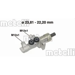 Főfékhenger Bmw 1/3 1,6-3,0 04-13 - METELLI (05-0548MET)