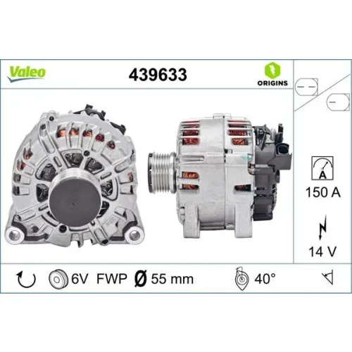 Generátor - VALEO (VAL439633)