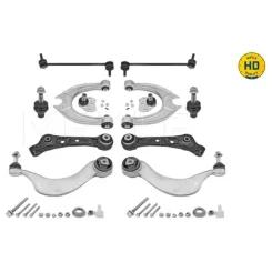 Vezetőkarkészlet, Kerékfelfüggesztés Bmw P. 5 (F10, F11) (01/09-02/17), 6 (F12, F13) (12/10-10/18) (Wahacze, Összekötő Stabilizátor Sworznie) - MEYLE (3160500231/HD)
