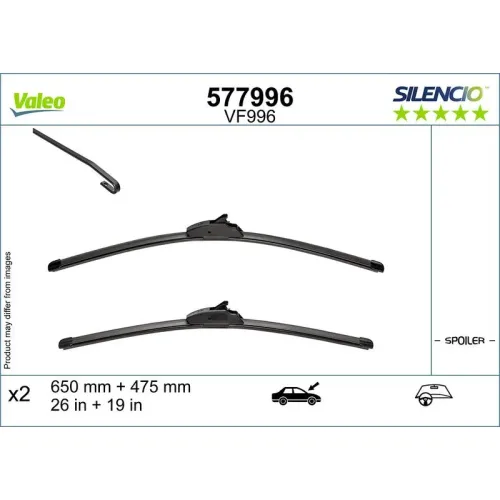 Törlőlapát - VALEO (VAL577996)