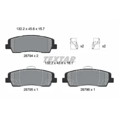 Fékbetétkészlet, Tárcsafék Hyundai T. Staria 2,2 Crdi 21- - TEXTAR (2679401)