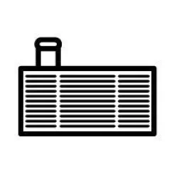 Olajhűtő, Motorolaj Jeep Wrangler 2.0 17- - NRF (NRF31958)