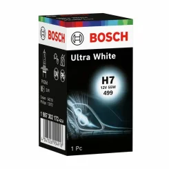Izzó Ultra White H7 12V 55W Px26D 4800K - BOSCH (1987302172)