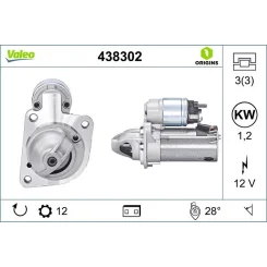 Önindító - VALEO (VAL438302)