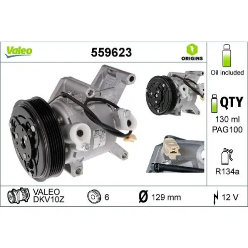 Kompresszor, Klíma - VALEO (VAL559623)