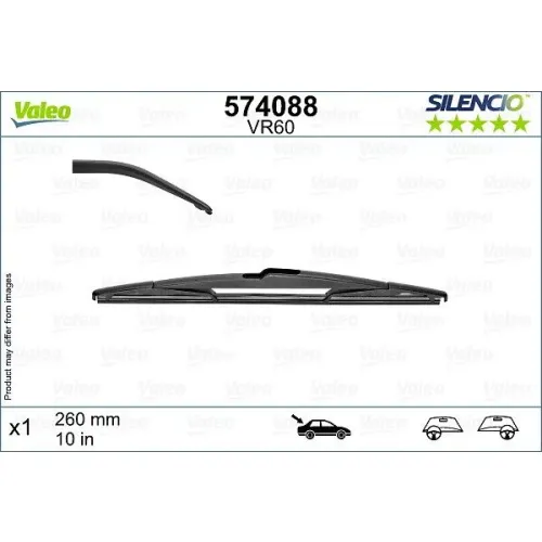 Törlőlapát - VALEO (VAL574088)