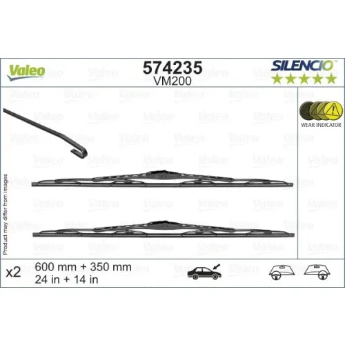 Törlőlapát - VALEO (VAL574235)