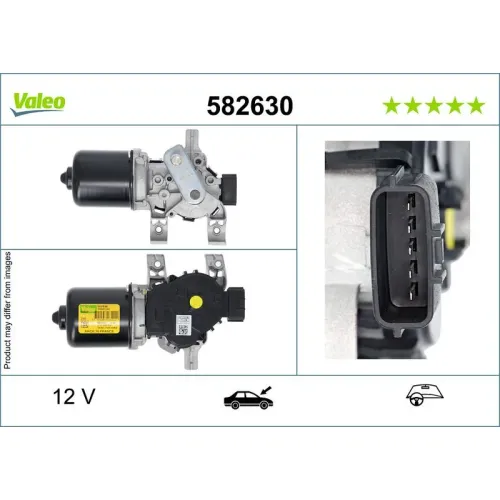 Törlőmotor - VALEO (VAL582630)