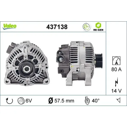 Generátor - VALEO (VAL437138)