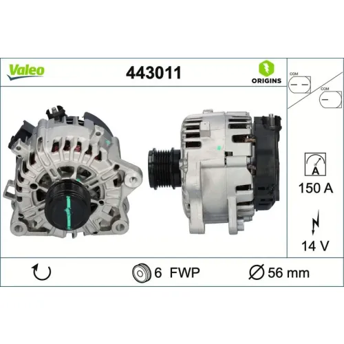 Generátor - VALEO (VAL443011)