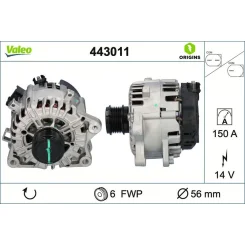 Generátor - VALEO (VAL443011)