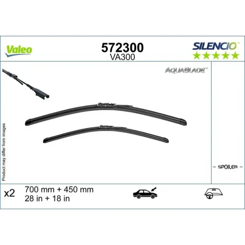Törlőlapát - VALEO (VAL572300)