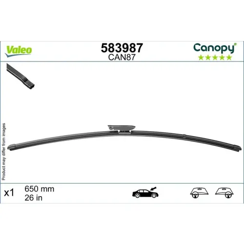Törlőlapát - VALEO (VAL583987)
