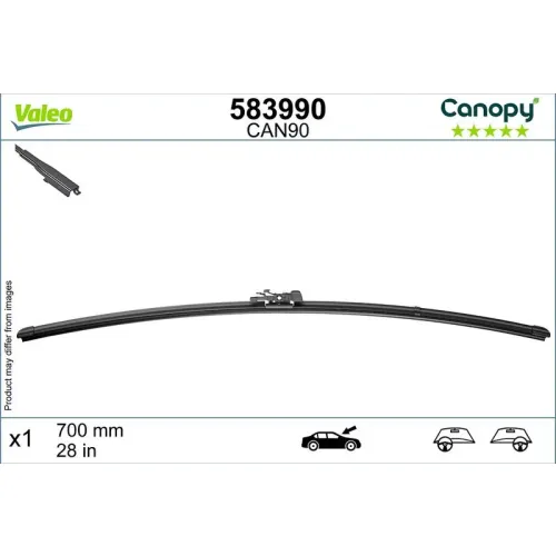 Törlőlapát - VALEO (VAL583990)