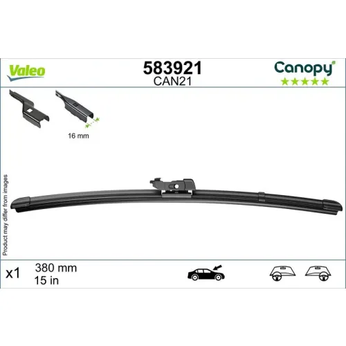Törlőlapát - VALEO (VAL583921)