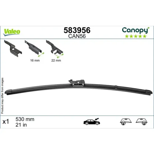 Törlőlapát - VALEO (VAL583956)