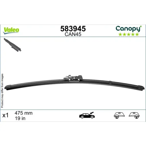 Törlőlapát - VALEO (VAL583945)