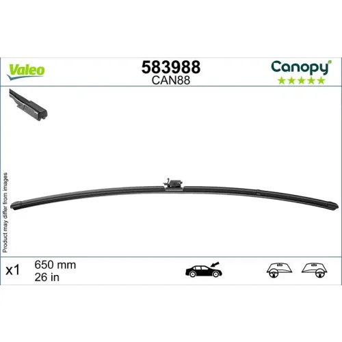 Törlőlapát - VALEO (VAL583988)